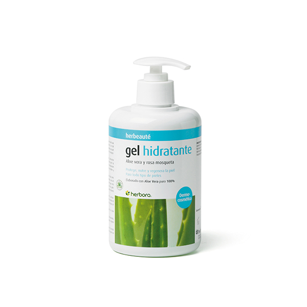 GEL HIDRATANTE Aloe Vera + Rosa Mosqueta (500 ml.)